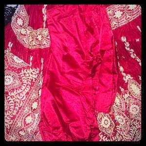 Pakistani traditional bride gown